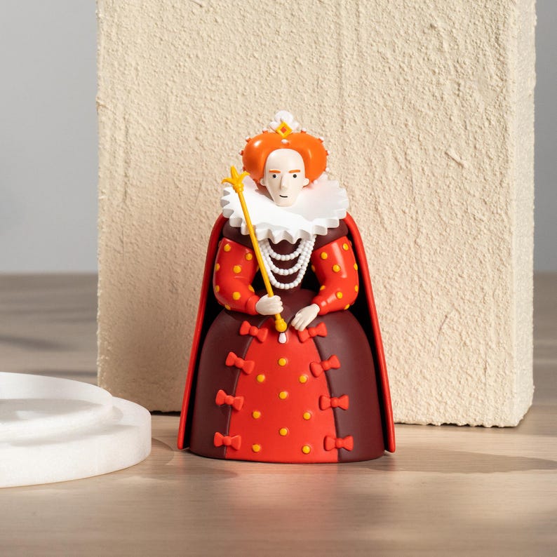 Elisabeth I. – Sammlerstück aus London | Souvenir, Sammlerstück, Design, Britischer Königlicher Turm, Historisches Symbol, Tudor-Feminismus, Modegeschenk Bild 1