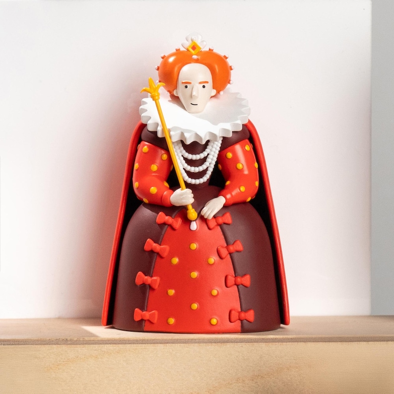 Elisabeth I. – Sammlerstück aus London | Souvenir, Sammlerstück, Design, Britischer Königlicher Turm, Historisches Symbol, Tudor-Feminismus, Modegeschenk Bild 8