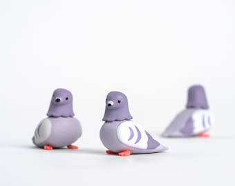 Pigeon - Objet d'art londonien à collectionner, souvenir, objet de collection, cadeau historique royal britannique