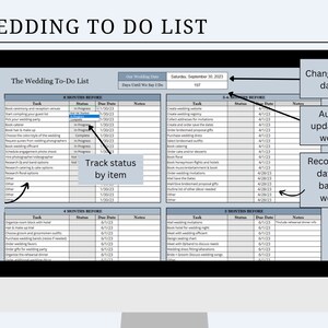Wedding Planner Excel Spreadsheet Wedding Budget Planner Wedding ...