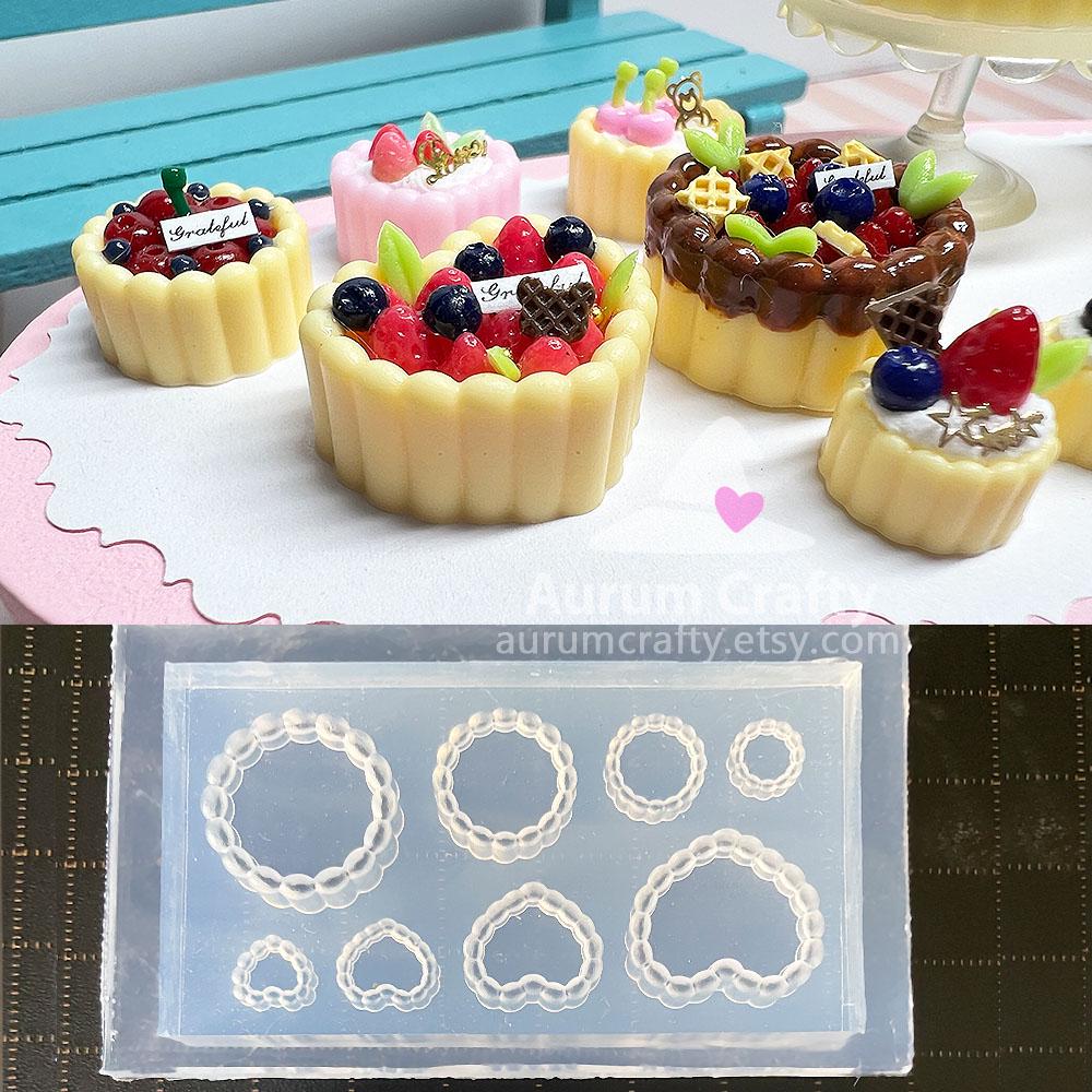 Stampo In Silicone Per Fiori 3D, Set Per Decorazioni Torte, Cioccolato, Resina E Sapone