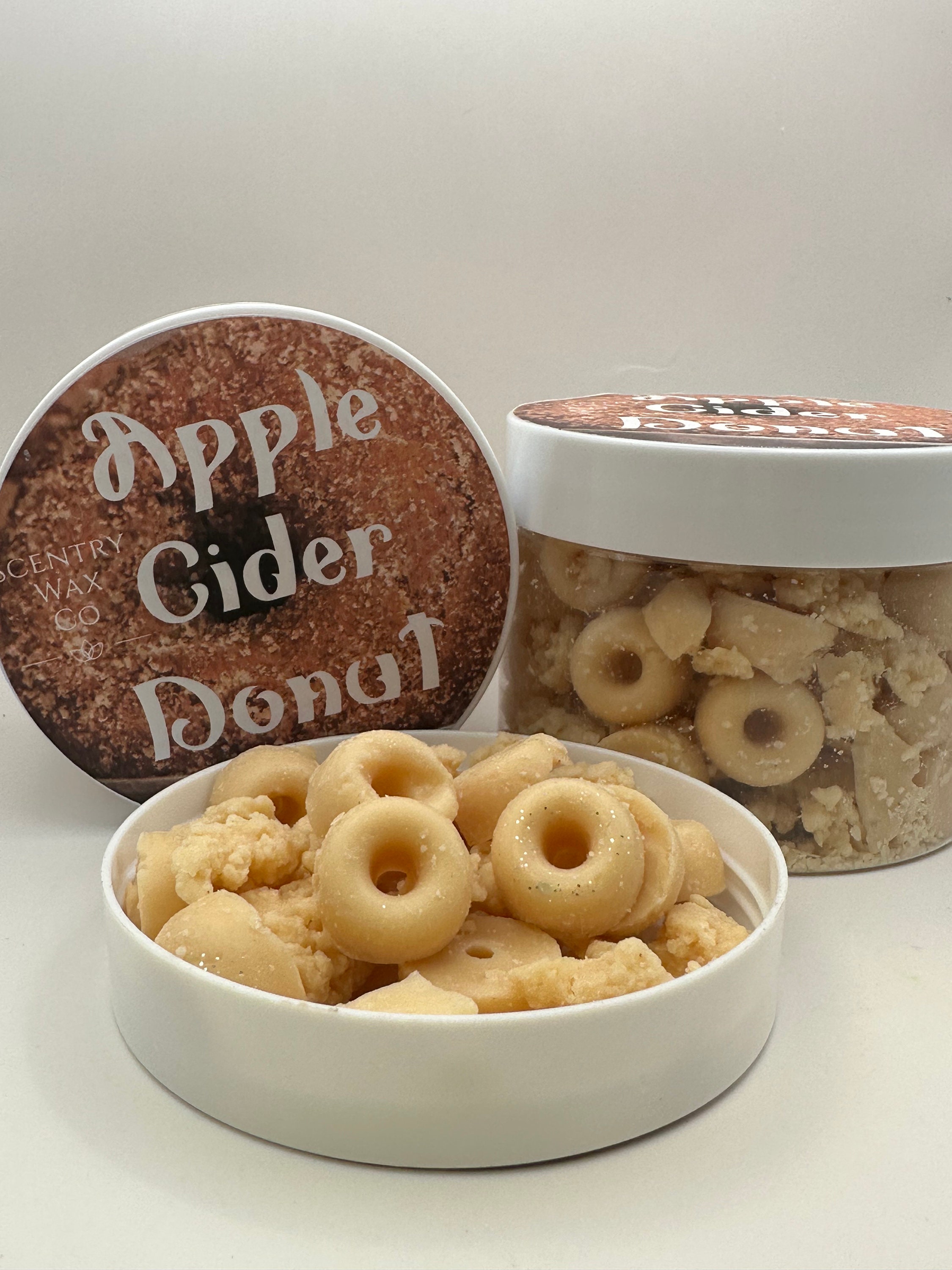 Apple Cider Donut 6 Oz Beeswax Wax Melts, Food Scented Tart Melts, All  Natural Scented Wax Tarts for Wax Warmer, Wickless Non-toxic Candle 