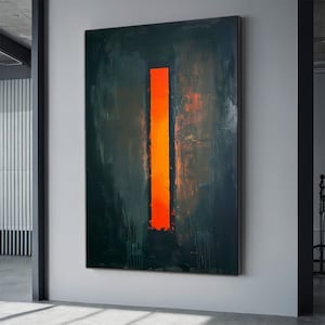 Mark Rothko Inspired Canvas Art - Vibrant Expressionism Reproduction for Wall Decor , mark rothko production ,modern wall art , abstract art