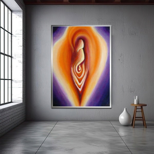 Nude Woman Painting Etsy nude-woman-painting-etsy