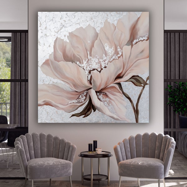 White Rose Photography, Rose Lover Gift Wall Decor, White Rose Canvas, Rose Artwork, Floral Art Canvas,  White Wall Art