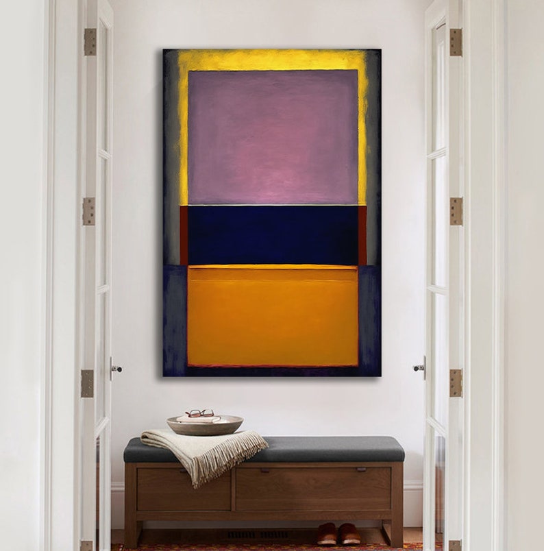 Mark Rothko No 3 No 13 Canvas/poster Art Reproduction, Rothko ...