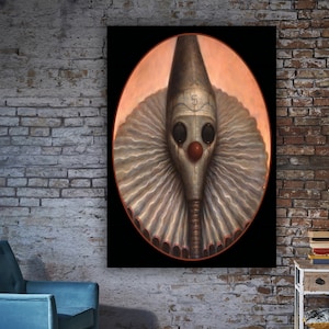 Wall Art, Surreal Art, Surrealism Wall Art, Abstract Surreal Wall Decor, Abstract Canvas, Surreal Wall Art,
