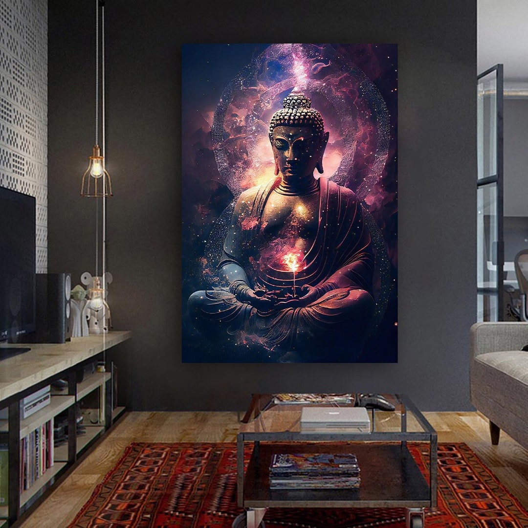 Buddha Canvas, Print, Wall Art Canvas Design, Asian Wal Art, Buddha ...