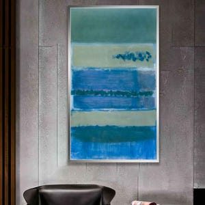 Mark Rothko  Canvas, Mark Rothko Print, Museum Exhibition Poster, Modern Art,Expressionism Painting, Abstract Wall Art,Reproduction wall art