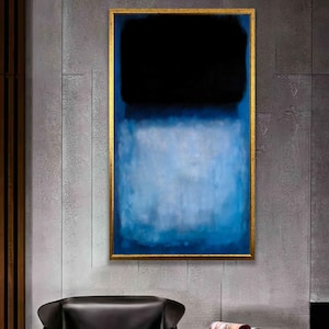 Mark Rothko  Canvas, Mark Rothko Print, Museum Exhibition Poster, Modern Art,Expressionism Painting, Abstract Wall Art,Reproduction wall art