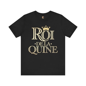 Traditionelles Lotto-T-Shirt – King of Quine – Ideal für Fans des traditionellen Lottos! Perfektes Geschenk für Lotto-Fans