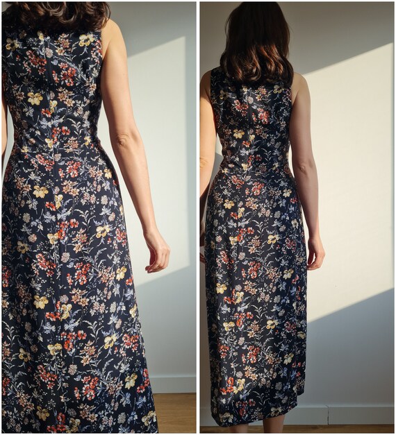 Vintage LAURA ASHLEY floral maxi dress|90s flower… - image 7