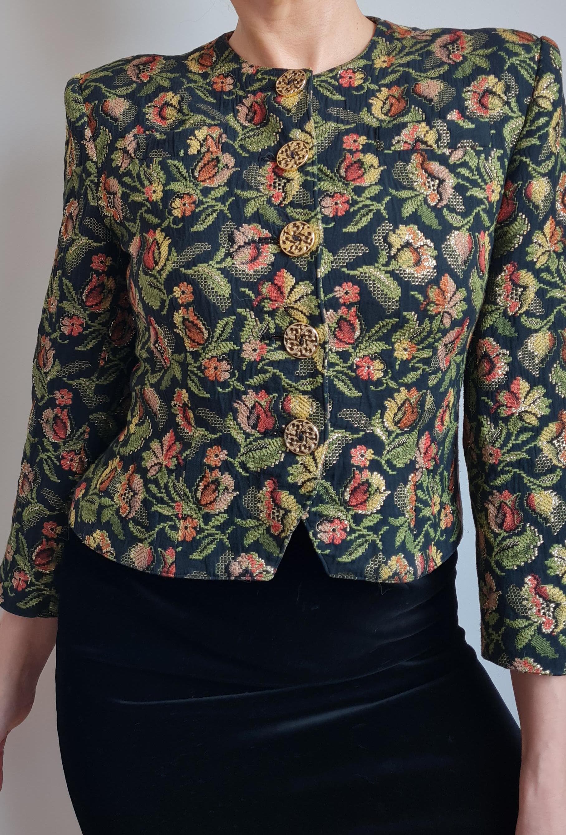 Veste Blazer Vintage Guy Laroche Paris - Années 70/80, Taille L, Laine, Occasion Très Bon État