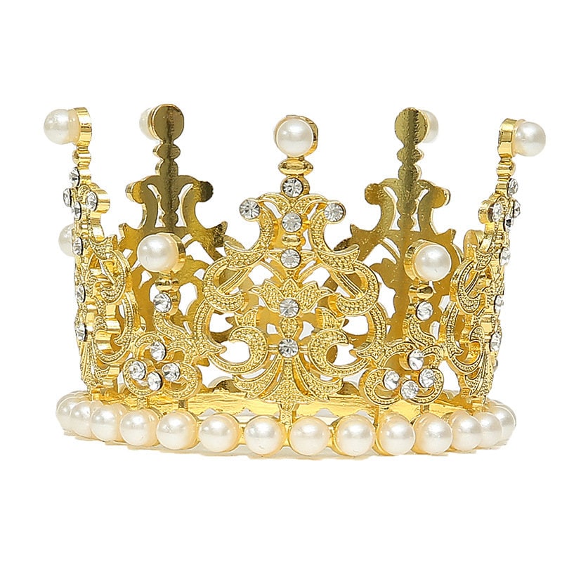 Sparkly Crown Cake Topper Luxury Crown Cake Decor Crown Cake Decoration