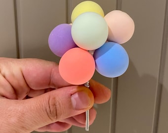Colorful balloon cake topper birthday cake decorations baby shower cake balloons insert balls cake decorating balloons kids party decoration