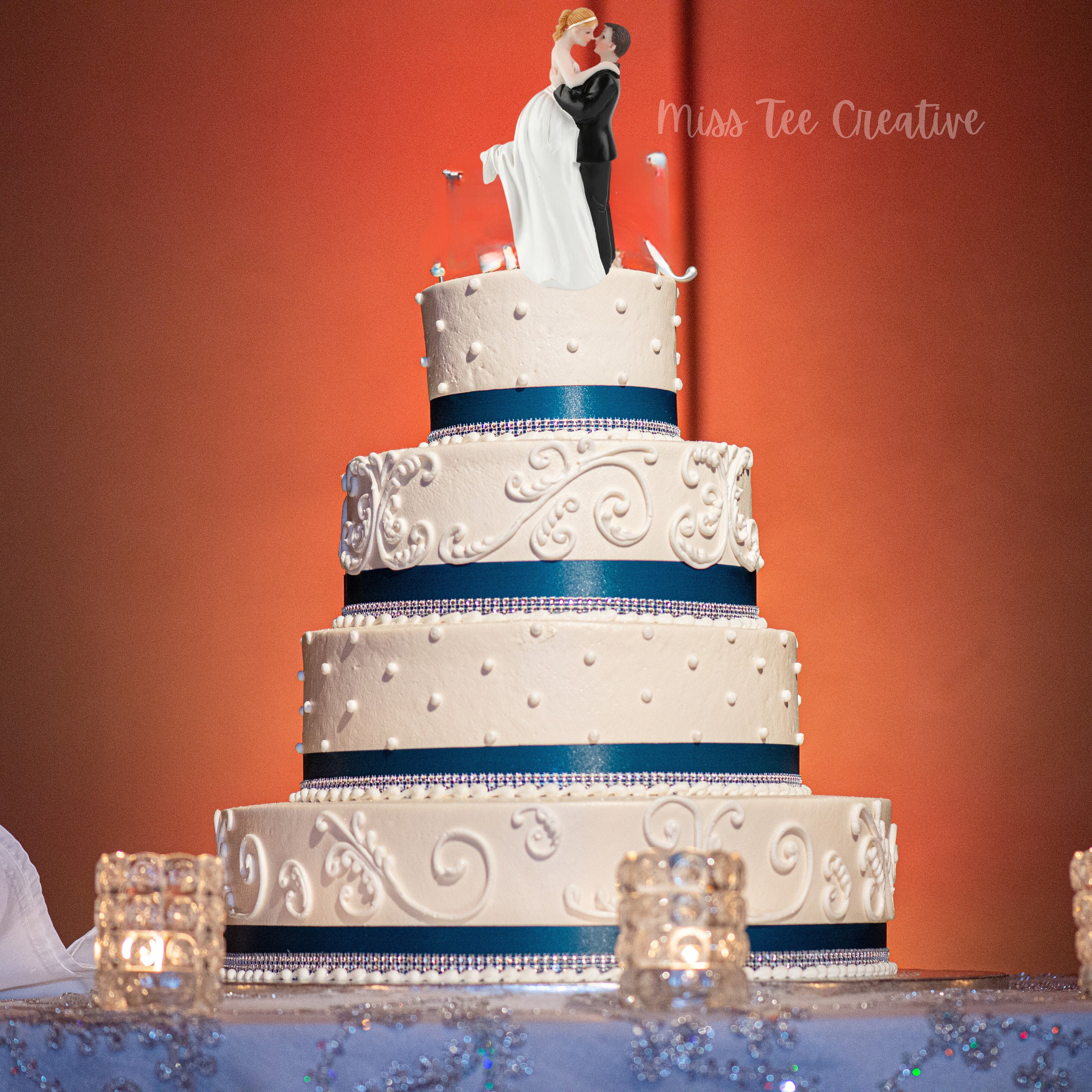 Bride Groom Cake Figurines Resin Cake Decorations Bride and Groom Cake ...