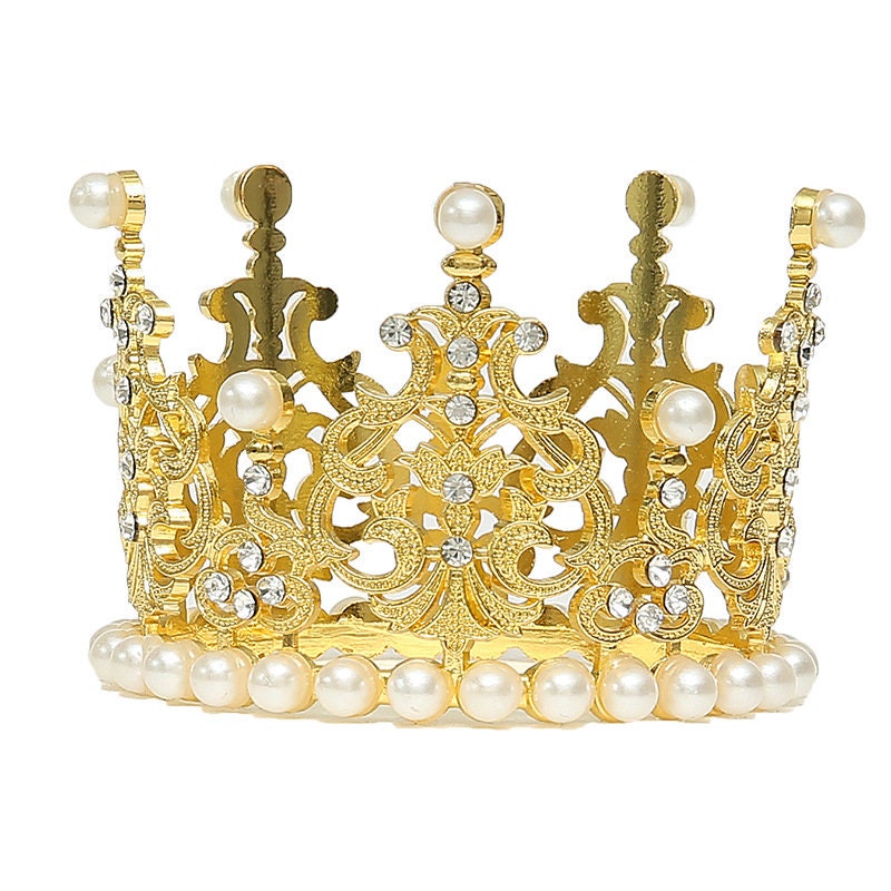 Sparkly Crown Cake Topper Luxury Crown Cake Decor Crown Cake Decoration