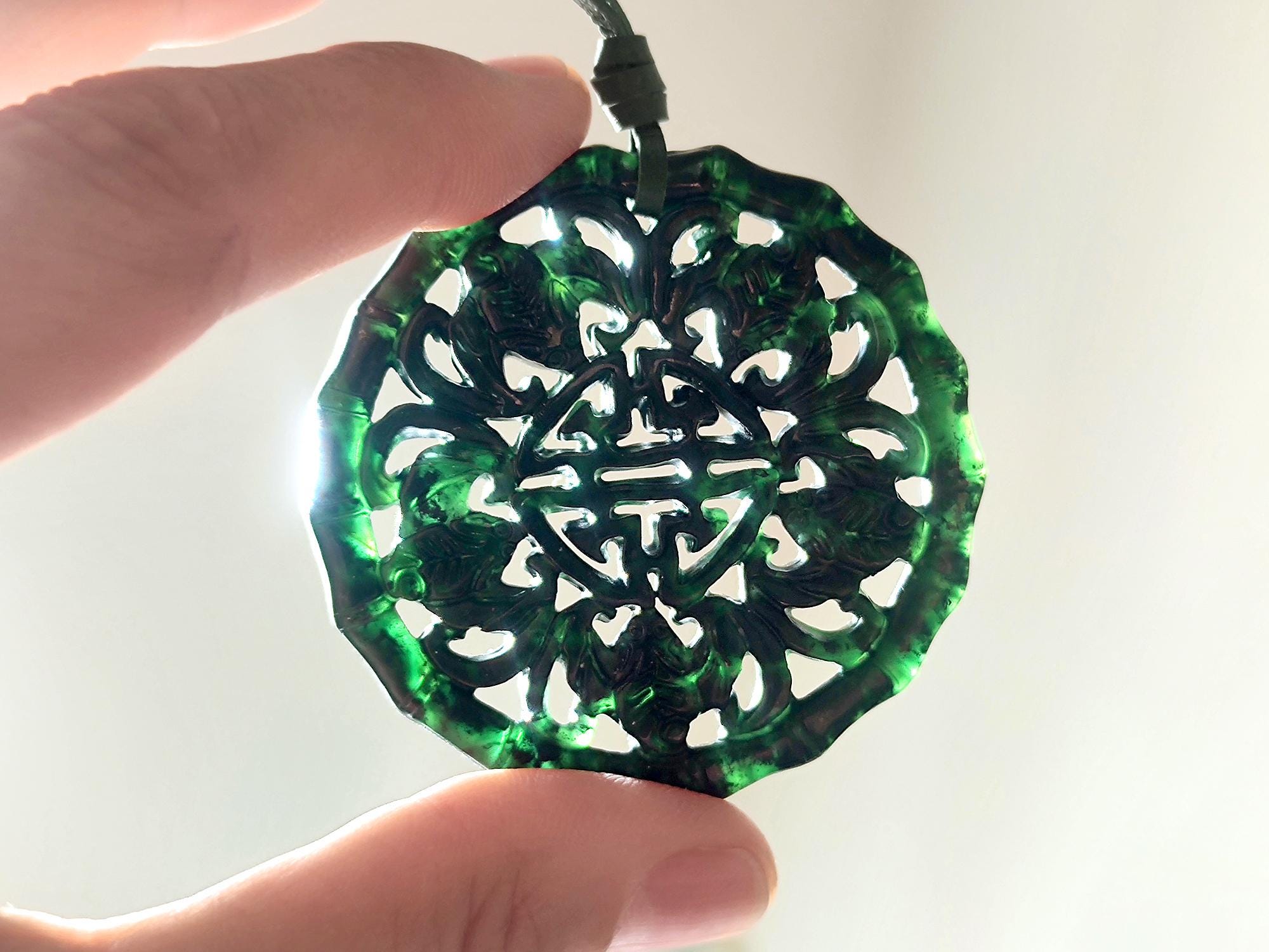 Collana Yin Yang Amuleto, Ciondolo TAO, Bagua, Trigramma, Dragone E - Foto 10