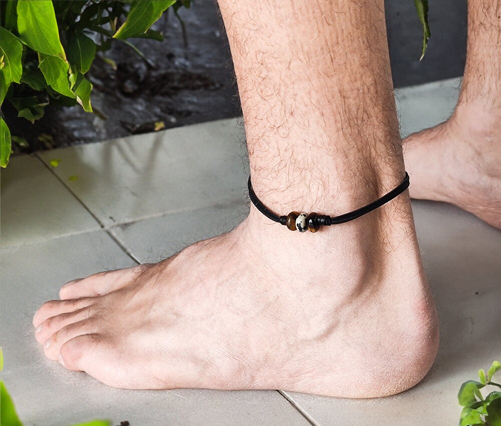 Bracciale Alla Caviglia In Acciaio Inossidabile Per Donna - Foto 10