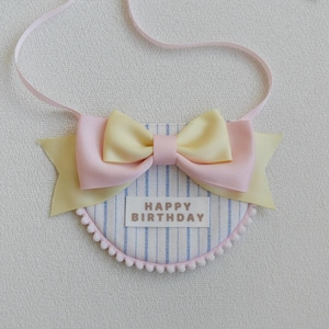 MyMochi Limited Accessories | Sweet Birthday Bandana For Dog & Cats | High Quality Boutique Cotton