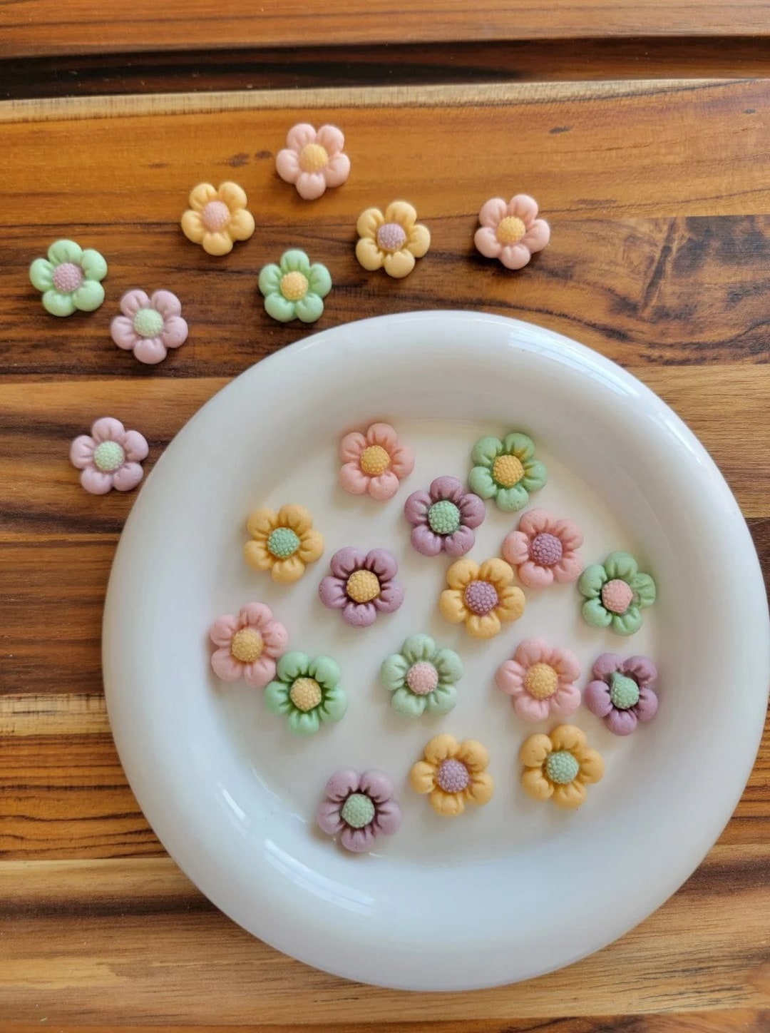 Mini Flower Candy| Enrichment Topper Goat Milk Based |crunchy