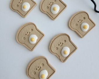 Duck Egg Toast Treats,  Healthy Homemade Dog & Cat Cookies, 7ct/bag