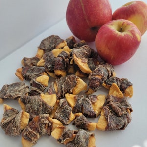 Duck Apples Bites, Homemade Healthy & Clean Dog/Cat Treats, (quality protein, Low calories, rich in multi-nutrients), 2oz