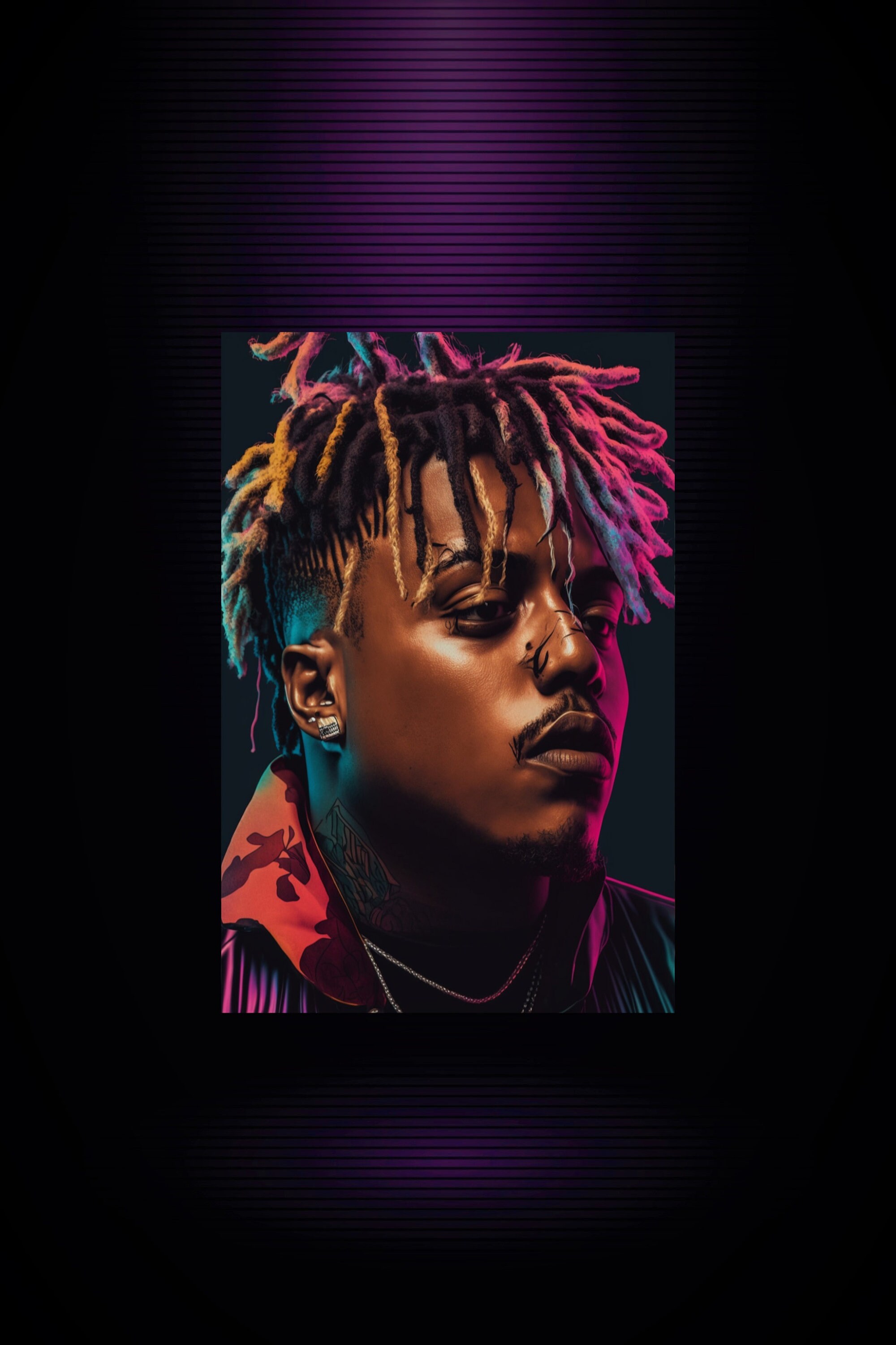 Juice WRLD Legends Never Die Tracklist Poster – rsdesignstudio