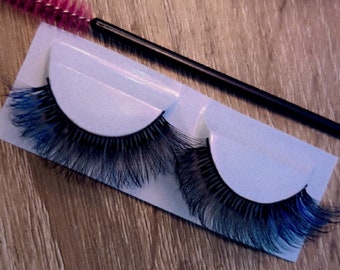 Handmade Volume Strip Lashes with Colour