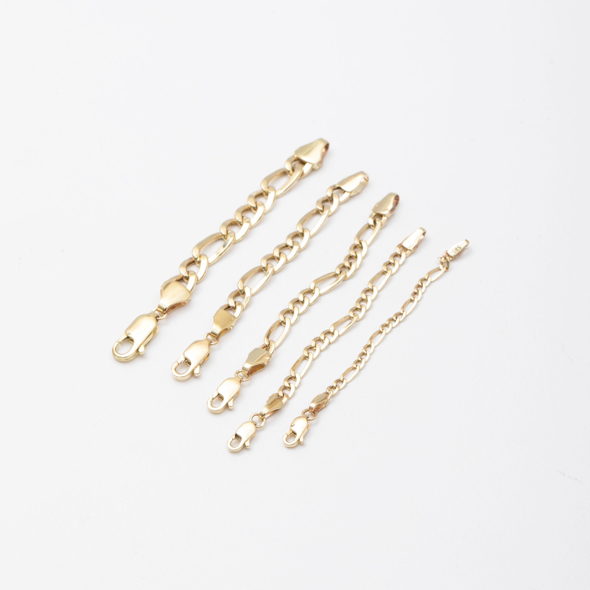 Chain Extender, Extension for Bracelet or Necklace. Sterling Silver 925.  Various Lengths Available 