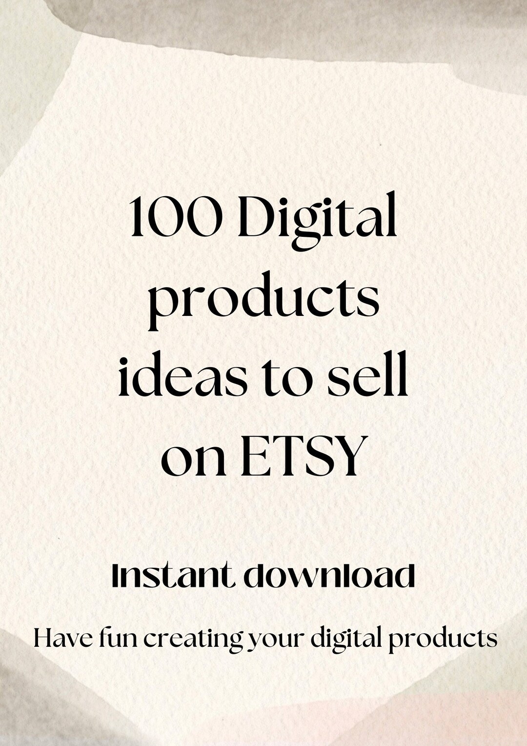 100 Digital Product Ideas to Sell on ETSY Printable Ideas ETSY High ...