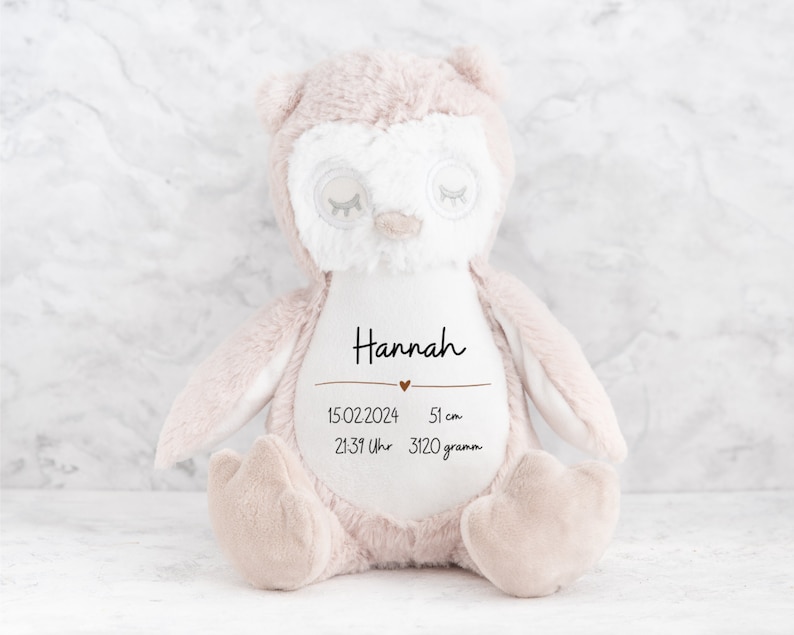 personalized cuddly toy stuffed animal plush toy with name image 5