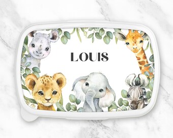 personalisierte Lunchbox Brotbox mit Namen