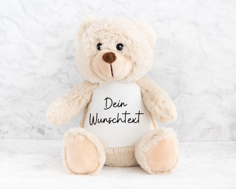 personalized cuddly toy stuffed animal plush toy with name image 3