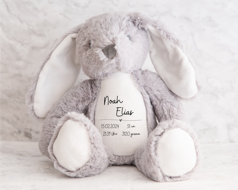 personalized cuddly toy stuffed animal plush toy with name image 2