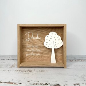 Dekoelement aus Holz Abschiedsgeschenk für Lehrer Erzieher