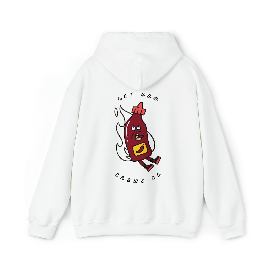 Hot Sauce Hoodie, Hot Sauce Themed Hoodie, Spicey Food Hoodie, Spicey