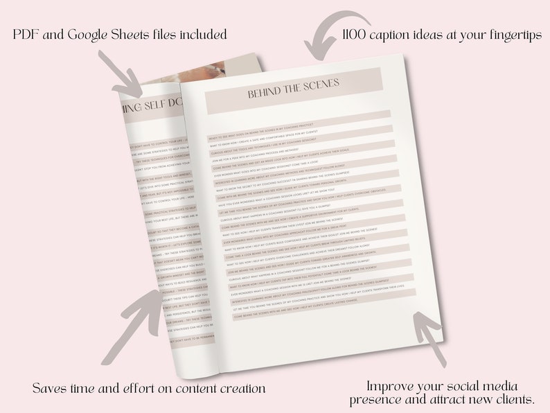 Life Coach Instagram Captions, Life Coach Instagram Content Guide, Life