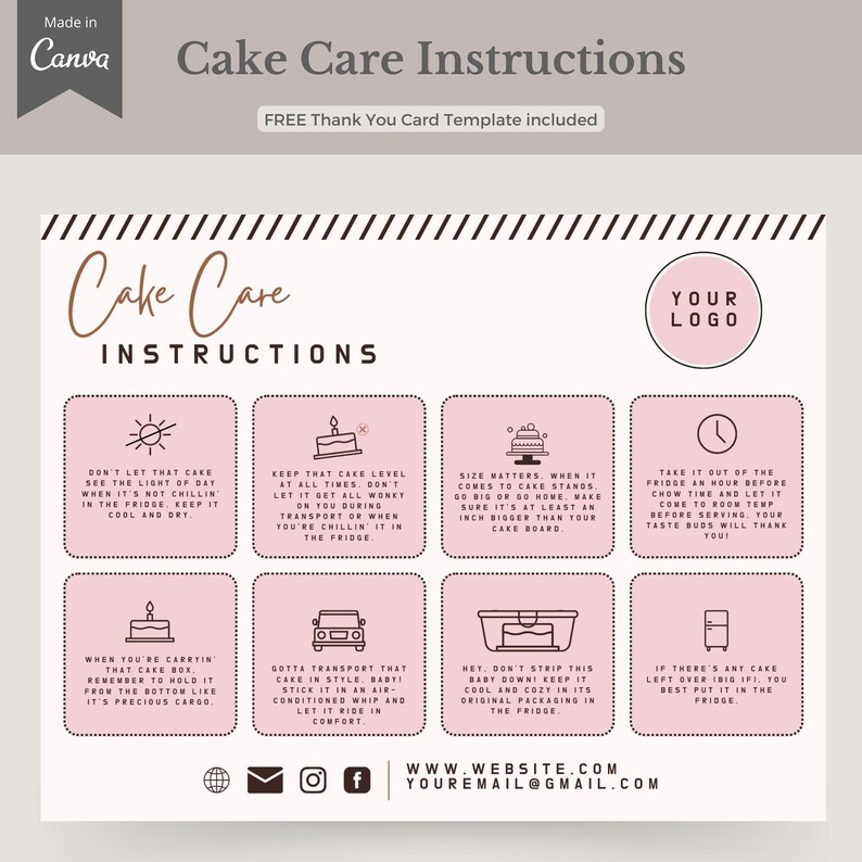 Cake Care Card Canva Template - Il 794xN.5244195512 P81m 