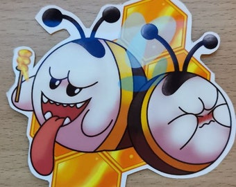 Boo-bees sticker