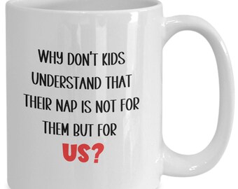 Taza para padres, ideas de regalos para mamá, papá, cuidado de niños, padres, abuelos, taza de café