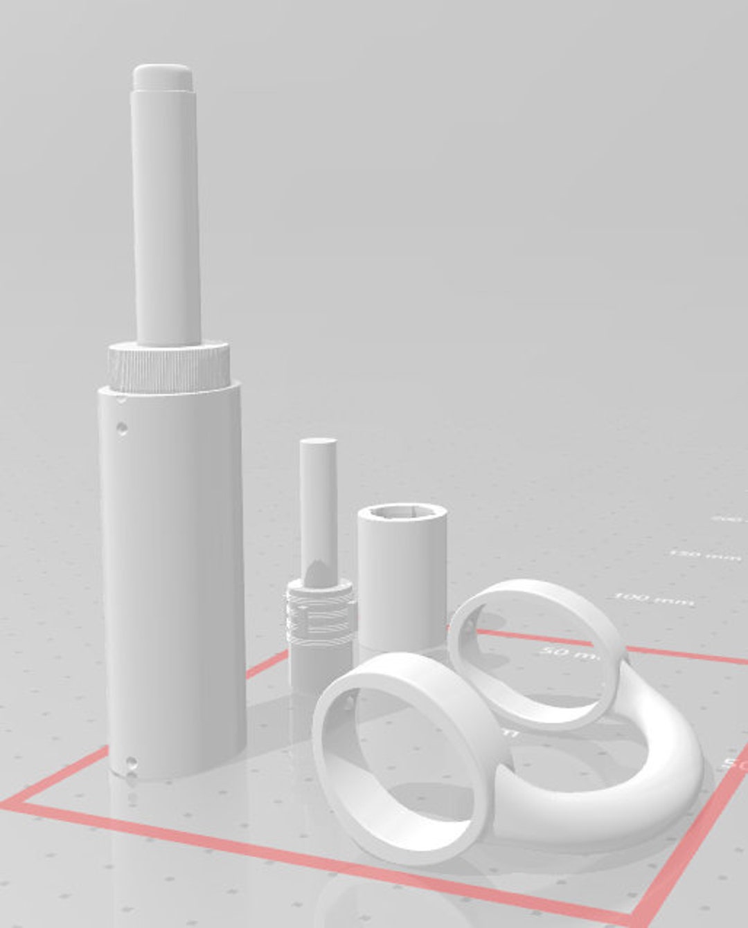 Pipette Rattle CAD File - Etsy