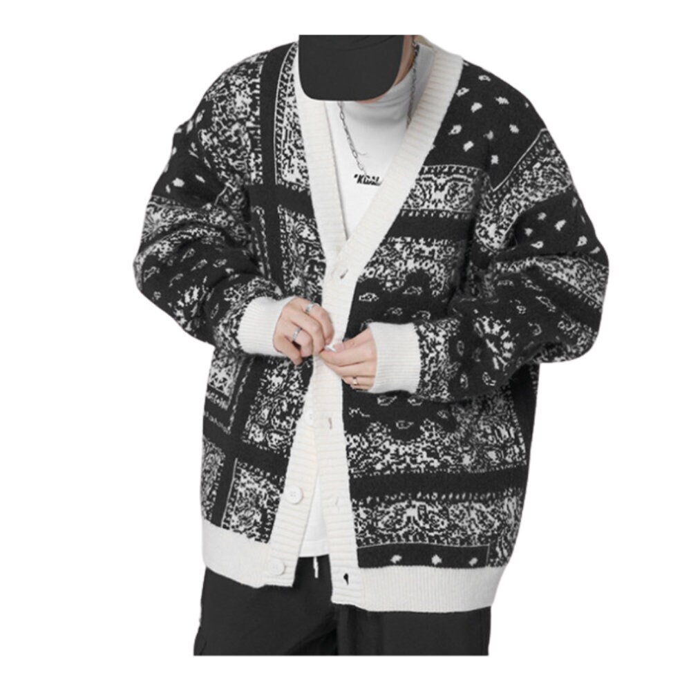 Bandana Cardigan - Etsy