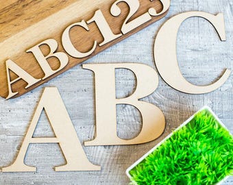 Wooden Letters Large Small 2cm-40cm 6mm Quality Thick MDF
