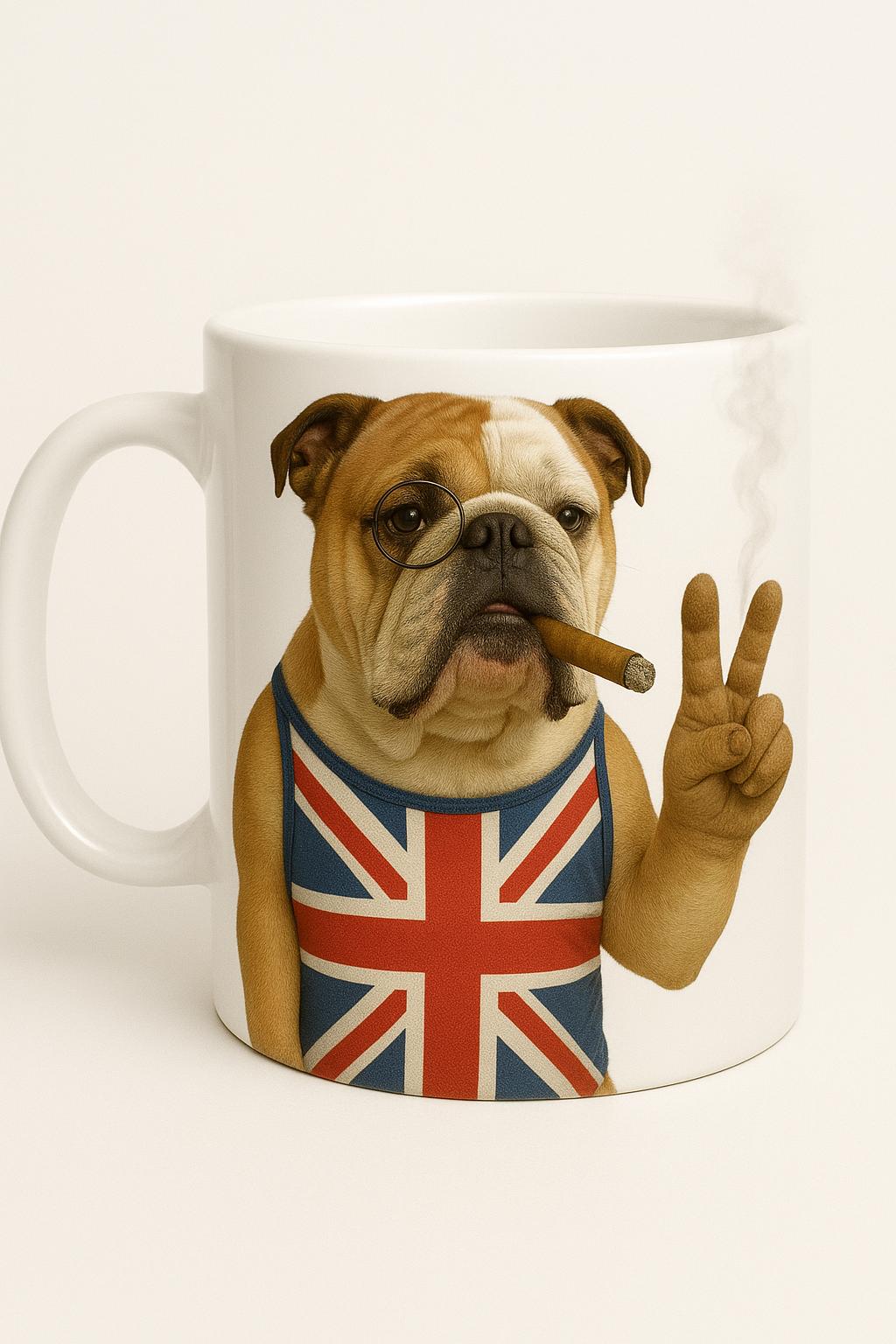 British Bulldog BB1 Union Jack Coffee Tea Cup Mug 11oz - Etsy