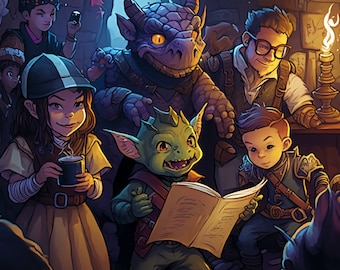 Digital Download: Little Adventurers - Dungeons and Dragons Nursery Party