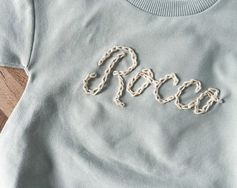 Custom Embroidered Bubble Romper