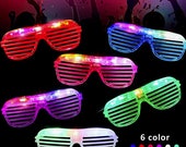 Neon Glow Glasses Set, LED Glow Glasses Set Includes 6 Neon  display picture 3