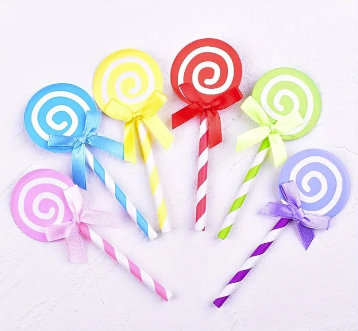 Lollipop Cake Toppers