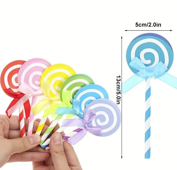 Lollipop Cake Toppers